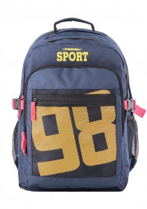 Trendy Durable College 15 Inch Laptop Backpack for Middle-School Students with Multifunctional Pockets